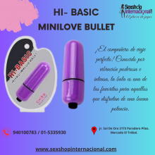 MINI BALA VIBRADORA - HI-BASIC - SEXSHOP PLAZA NORTE.